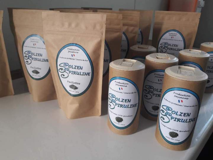 Vente de shampoing à la spiruline Soudan